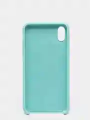 Бирюзовый чехол Silicone Case для iPhone XS Max