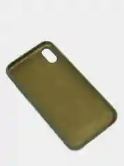 Лесной зеленый чехол Silicone Case для iPhone X/XS силиконовый