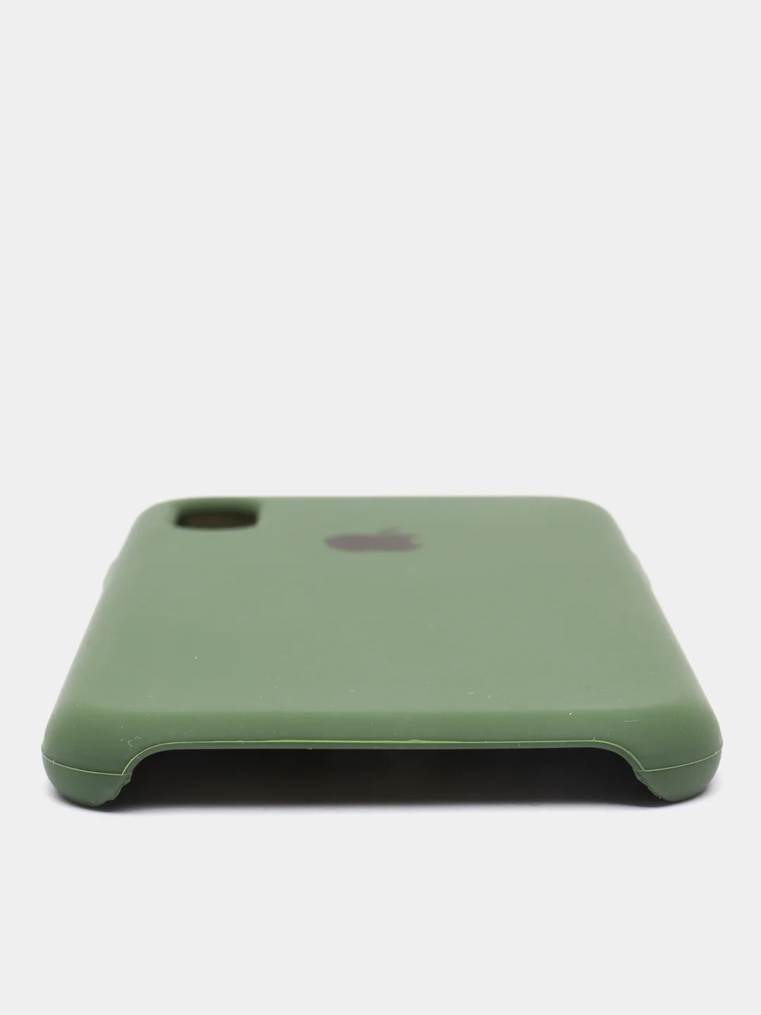Лесной зеленый чехол Silicone Case для iPhone X/XS силиконовый