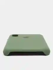 Лесной зеленый чехол Silicone Case для iPhone X/XS силиконовый