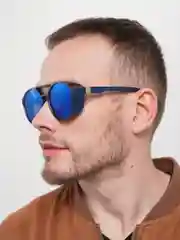 Синий мужские солнцезащитные очки M