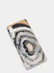 Хаки чехол Xiaomi Redmi 7A, Сяоми Редми 7А силиконовый с мраморным рисунком