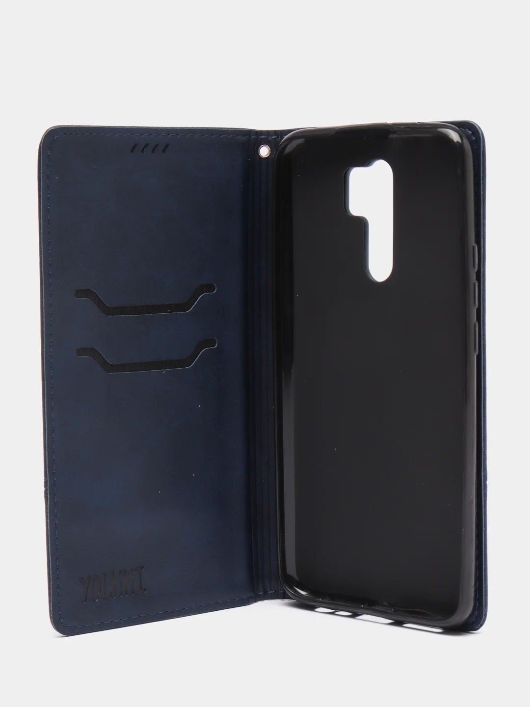 Синий чехол-книжка для Xiaomi Note 8T/8A/Note 9/9/9A/9C/Note9s/Note9Pro/9T/7A/Note9T