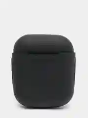 Черный чехол для Airpods 2, Airpods 1, силикон