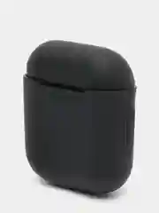 Черный чехол для Airpods 2, Airpods 1, силикон