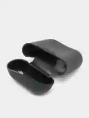 Черный чехол для Airpods 2, Airpods 1, силикон