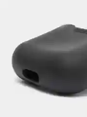Черный чехол для Airpods 2, Airpods 1, силикон