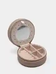 Карамельный шкатулка для хранения ювелирных украшений с зеркалом
