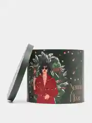 Бордовый подарочные коробки "Happy new year"