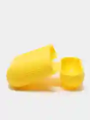 Желтый чехол для Airpods 2, Airpods 1, силикон