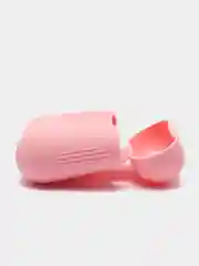 Розовый чехол для Airpods 2, Airpods 1, силикон