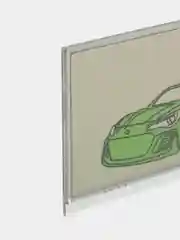 LCD дисплей для брелка автосигнализации Scher-khan Mobicar 1/2 на шлейфе