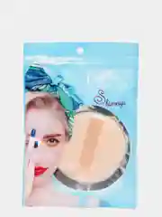 Белый спонж для макияжа