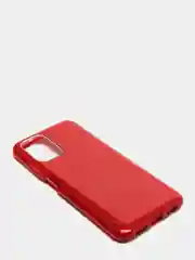 Красный чехол Xiaomi Redmi Note 10 / Redmi Note 10S / Poco M5s, Редми Нот 10, блестящий сияющий