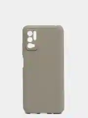 Серый чехол силиконовый Xiaomi Redmi Note 10T / POCO M3 Pro, матовый, цветной