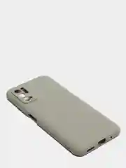 Серый чехол силиконовый Xiaomi Redmi Note 10T / POCO M3 Pro, матовый, цветной
