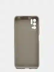 Серый чехол силиконовый Xiaomi Redmi Note 10T / POCO M3 Pro, матовый, цветной