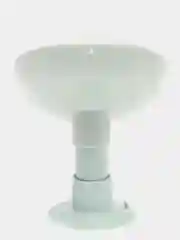 Мятный держатель для мыла в форме листа со сливом