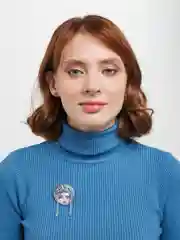 Алый брошь, ручная работа
