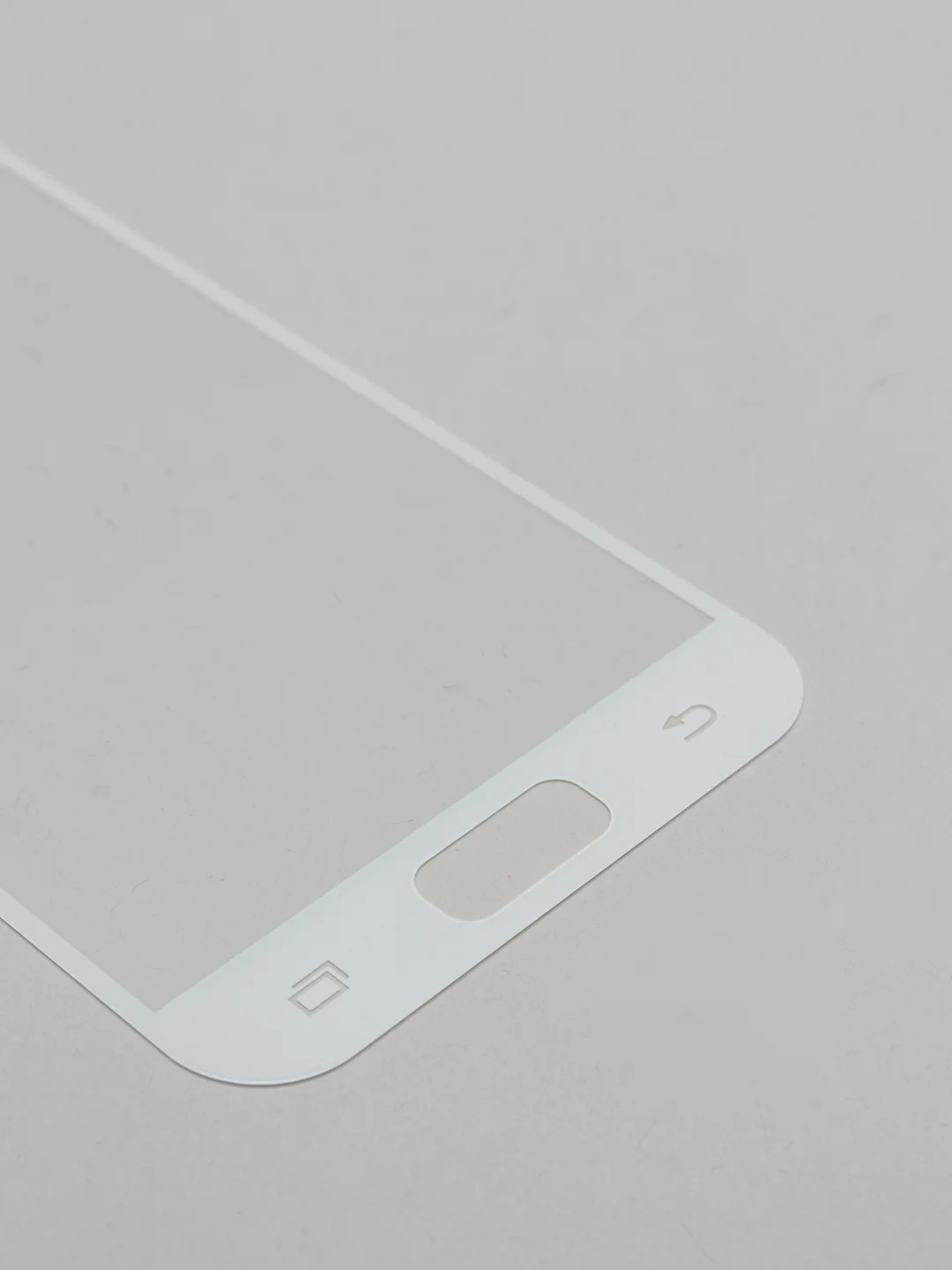 Белый защитное стекло Samsung A3 2017