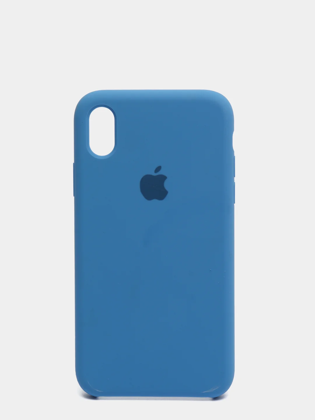 Синий меланж чехол силиконовый для iPhone  Silicone 7/8/,7/8 Plus,X/ XS,XS Max,XR,11,11 Pro,11 Pro Max