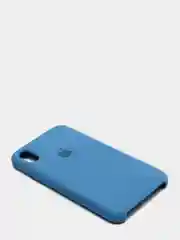 Синий меланж чехол силиконовый для iPhone  Silicone 7/8/,7/8 Plus,X/ XS,XS Max,XR,11,11 Pro,11 Pro Max