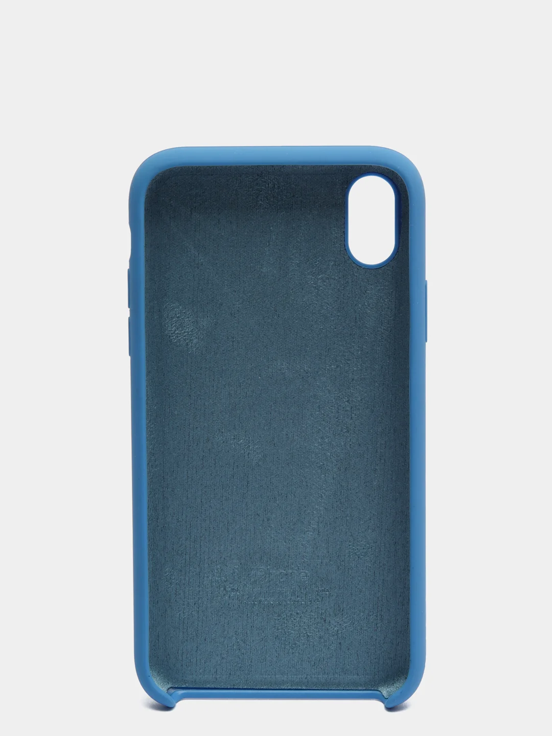 Синий меланж чехол силиконовый для iPhone  Silicone 7/8/,7/8 Plus,X/ XS,XS Max,XR,11,11 Pro,11 Pro Max
