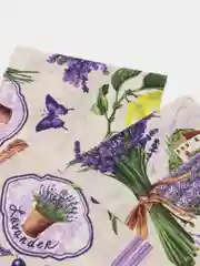 Лимонный кухонные полотенца из рогожки, набор 3 штуки, 45х60 см