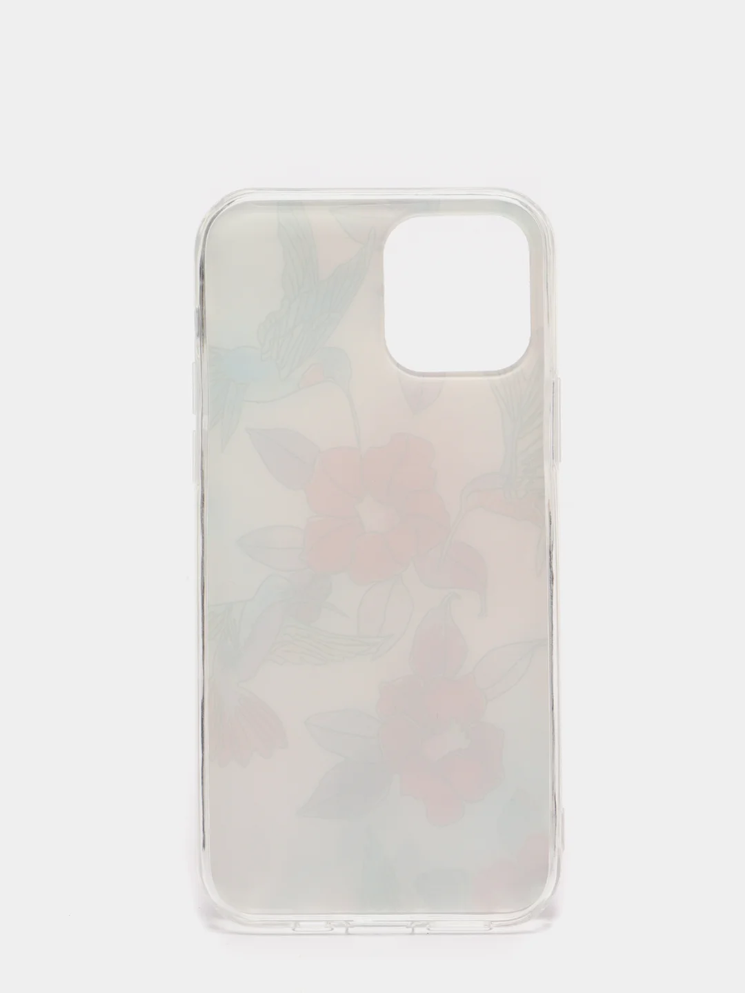 Конфетный чехол для iPhone 12/12 Pro/12 Mini с цветочным узором, блестки