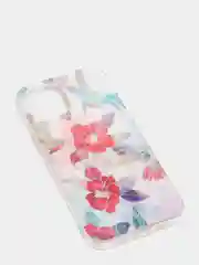 Конфетный чехол для iPhone 12/12 Pro/12 Mini с цветочным узором, блестки