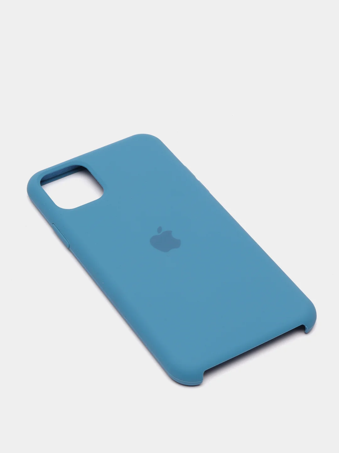 Голубой чехол силиконовый для iPhone  Silicone 7/8/,7/8 Plus,X/ XS,XS Max,XR,11,11 Pro,11 Pro Max