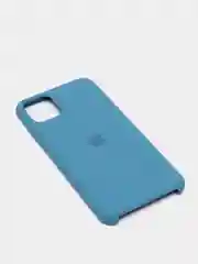Голубой чехол силиконовый для iPhone  Silicone 7/8/,7/8 Plus,X/ XS,XS Max,XR,11,11 Pro,11 Pro Max