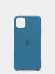 Голубой чехол силиконовый для iPhone  Silicone 7/8/,7/8 Plus,X/ XS,XS Max,XR,11,11 Pro,11 Pro Max