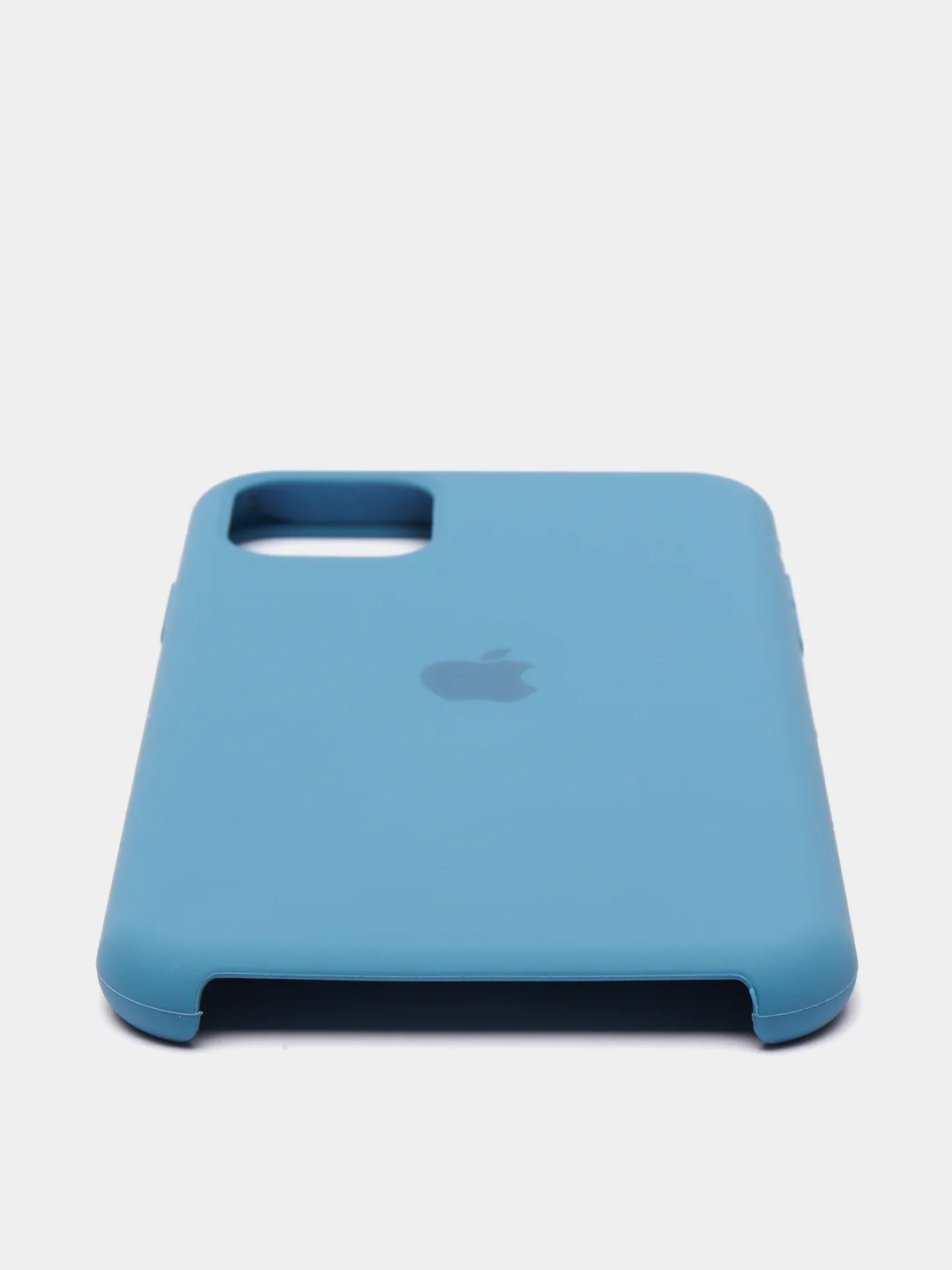 Голубой чехол силиконовый для iPhone  Silicone 7/8/,7/8 Plus,X/ XS,XS Max,XR,11,11 Pro,11 Pro Max