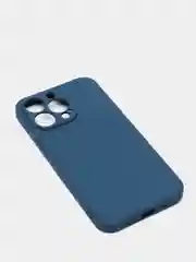 Темно-синий чехол с защитой камеры и мягкой подкладкой для iPhone 13 / 13 Pro / 12 Pro, 12 Pro Max, 11