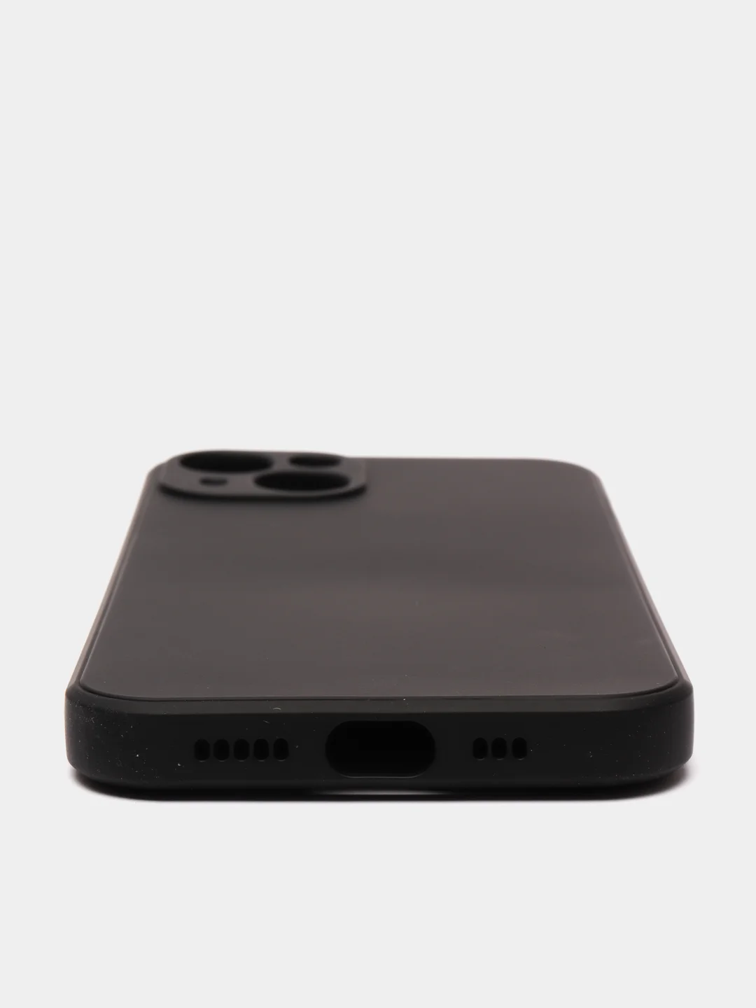Черный чехол с защитой камеры и мягкой подкладкой для iPhone 13 / 13 Pro / 12 Pro, 12 Pro Max, 11