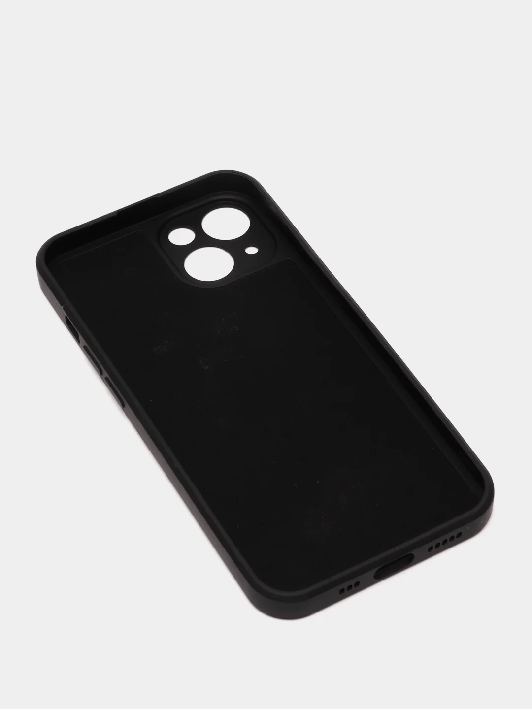 Черный чехол с защитой камеры и мягкой подкладкой для iPhone 13 / 13 Pro / 12 Pro, 12 Pro Max, 11