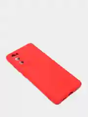 Красный чехол с бархатом внутри Samsung S20 FE