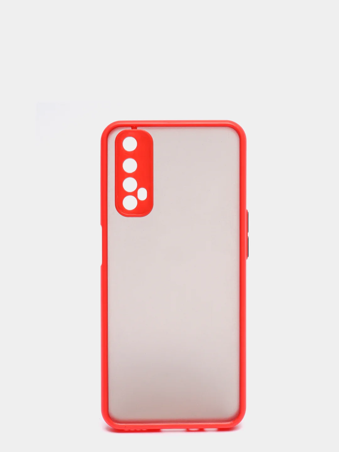 Красный чехол для REALME NARZO 30 4G, с защитой камеры
