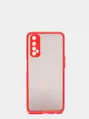 Красный чехол для REALME NARZO 30 4G, с защитой камеры