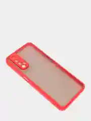 Красный чехол для REALME NARZO 30 4G, с защитой камеры