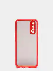 Красный чехол для REALME NARZO 30 4G, с защитой камеры