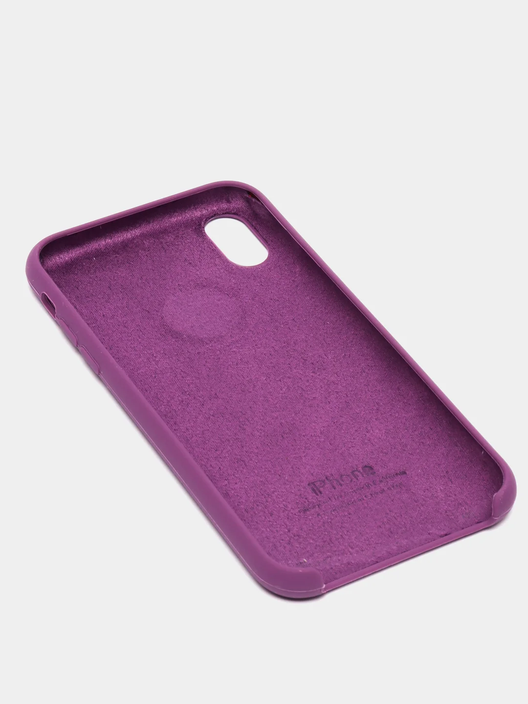 Пурпурный чехол силиконовый для iPhone  Silicone 7/8/,7/8 Plus,X/ XS,XS Max,XR,11,11 Pro,11 Pro Max