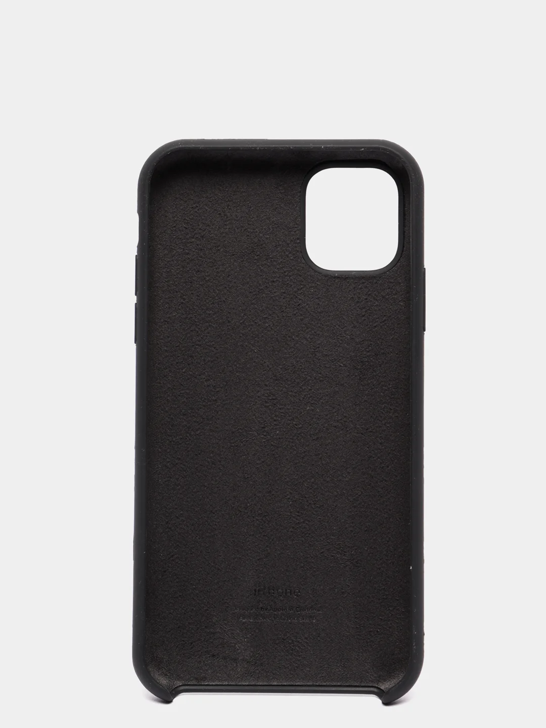 Угольный чехол силиконовый для iPhone  Silicone 7/8/,7/8 Plus,X/ XS,XS Max,XR,11,11 Pro,11 Pro Max