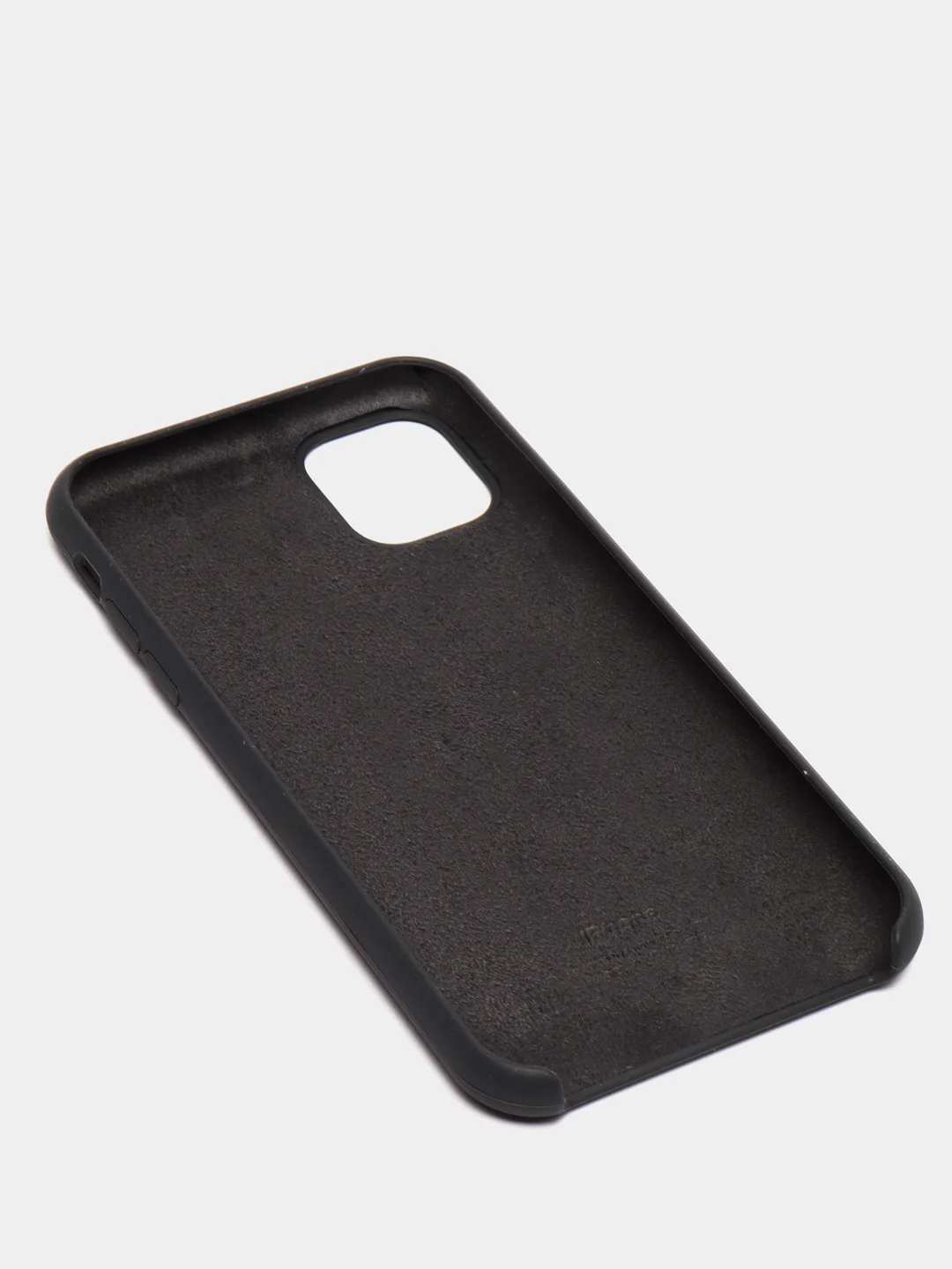 Угольный чехол силиконовый для iPhone  Silicone 7/8/,7/8 Plus,X/ XS,XS Max,XR,11,11 Pro,11 Pro Max
