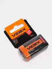 Батарейка VIDEX 6F22 9V