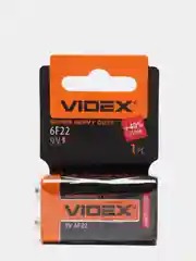 Батарейка VIDEX 6F22 9V