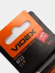 Батарейка VIDEX 6F22 9V