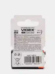 Батарейка VIDEX 6F22 9V
