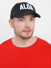 Черный бейсболка Алга